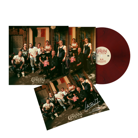 Vinyle rouge « Cipriani » + dédicace